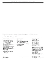 Preview for 14 page of Lutron Electronics LL-INTMOUNT Integration Manual