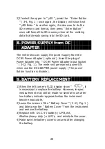 Предварительный просмотр 22 страницы Lutron Electronics LX-1128SD Operation Manual