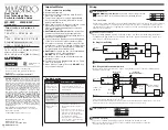 Preview for 1 page of Lutron Electronics Maestro MS-B202 Installation Manual