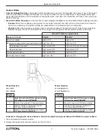 Предварительный просмотр 3 страницы Lutron Electronics MAESTRO MS-OPS2 Quick Start Manual