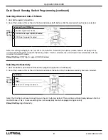 Предварительный просмотр 8 страницы Lutron Electronics Maestro MS-OPS6-DDV Manual