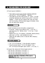 Предварительный просмотр 8 страницы Lutron Electronics MMA-386SD Operation Manual