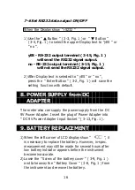 Предварительный просмотр 18 страницы Lutron Electronics MMA-386SD Operation Manual