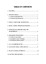 Preview for 2 page of Lutron Electronics MO-2014 Operation Manual