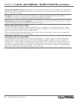 Preview for 10 page of Lutron Electronics myRoom Operation And Maintenance Manual