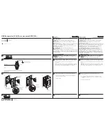 Preview for 1 page of Lutron Electronics NTR-15-UBTR Installation Instructions