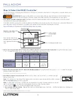 Предварительный просмотр 8 страницы Lutron Electronics PALLADIOM Configuration Manual