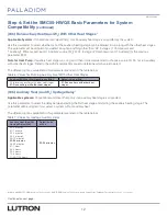 Preview for 12 page of Lutron Electronics PALLADIOM Configuration Manual