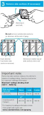 Preview for 4 page of Lutron Electronics PJ2-3BRL Quick Start Manual