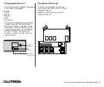 Preview for 22 page of Lutron Electronics QS Timeclock Installation And Operation Manual