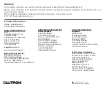 Preview for 24 page of Lutron Electronics QS Timeclock Installation And Operation Manual