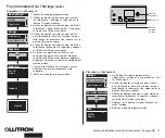 Preview for 41 page of Lutron Electronics QS Timeclock Installation And Operation Manual