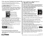 Preview for 58 page of Lutron Electronics QS Timeclock Installation And Operation Manual