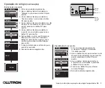 Preview for 89 page of Lutron Electronics QS Timeclock Installation And Operation Manual