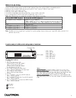 Preview for 3 page of Lutron Electronics QSE-CI-DMX Installation And Operation Instructions Manual