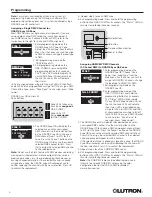 Preview for 4 page of Lutron Electronics QSE-CI-DMX Installation And Operation Instructions Manual