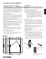 Preview for 7 page of Lutron Electronics QSE-CI-DMX Installation And Operation Instructions Manual