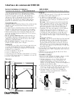 Preview for 13 page of Lutron Electronics QSE-CI-DMX Installation And Operation Instructions Manual