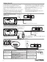 Preview for 14 page of Lutron Electronics QSE-CI-DMX Installation And Operation Instructions Manual