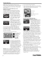 Preview for 28 page of Lutron Electronics QSE-CI-DMX Installation And Operation Instructions Manual