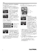 Preview for 40 page of Lutron Electronics QSE-CI-DMX Installation And Operation Instructions Manual