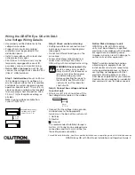 Preview for 4 page of Lutron Electronics QSGR-16D Quick Installation And Operation Manual