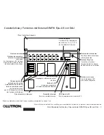 Предварительный просмотр 26 страницы Lutron Electronics QSGR-16D Quick Installation And Operation Manual