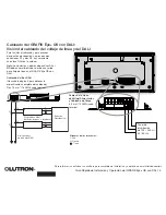 Предварительный просмотр 27 страницы Lutron Electronics QSGR-16D Quick Installation And Operation Manual