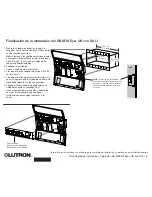 Предварительный просмотр 32 страницы Lutron Electronics QSGR-16D Quick Installation And Operation Manual