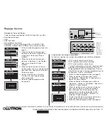 Предварительный просмотр 59 страницы Lutron Electronics QSGR-16D Quick Installation And Operation Manual