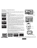 Предварительный просмотр 114 страницы Lutron Electronics QSGR-16D Quick Installation And Operation Manual