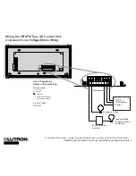 Preview for 3 page of Lutron Electronics QSGR-3PCE Quick Installation And Operation Manual