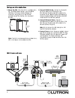 Preview for 2 page of Lutron Electronics RadioRA RA-NET-120 Installation And Setup Instructions