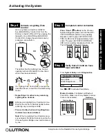 Предварительный просмотр 23 страницы Lutron Electronics RadioRA RA-SBT-CHR Setup And Installation Manual