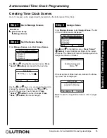 Предварительный просмотр 55 страницы Lutron Electronics RadioRA RA-SBT-CHR Setup And Installation Manual