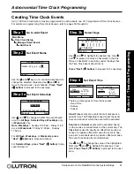 Предварительный просмотр 61 страницы Lutron Electronics RadioRA RA-SBT-CHR Setup And Installation Manual