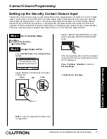 Предварительный просмотр 77 страницы Lutron Electronics RadioRA RA-SBT-CHR Setup And Installation Manual