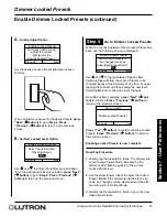 Предварительный просмотр 81 страницы Lutron Electronics RadioRA RA-SBT-CHR Setup And Installation Manual