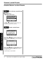 Предварительный просмотр 82 страницы Lutron Electronics RadioRA RA-SBT-CHR Setup And Installation Manual