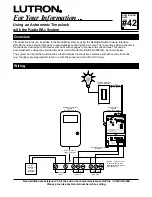 Preview for 1 page of Lutron Electronics RadioRA RA-SCI Quick Start Manual