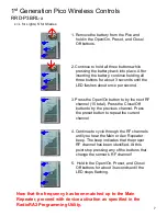 Предварительный просмотр 8 страницы Lutron Electronics RadioRA2 RRD-H1RLD Instructions Manual