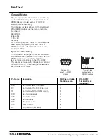 Preview for 9 page of Lutron Electronics RadioTouch RTA-RS232 Setup And Installation Manual