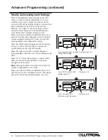 Preview for 22 page of Lutron Electronics RadioTouch RTA-RS232 Setup And Installation Manual