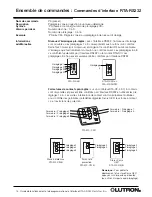 Preview for 42 page of Lutron Electronics RadioTouch RTA-RS232 Setup And Installation Manual