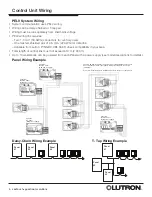 Предварительный просмотр 6 страницы Lutron Electronics seeTouch guestroom solutions Installation Manual