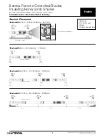 Preview for 3 page of Lutron Electronics Serena Installation Manual
