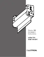 Предварительный просмотр 1 страницы Lutron Electronics Sivoia QS Installation Instructions Manual