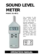 Preview for 1 page of Lutron Electronics SL-4011 Operation Manuals