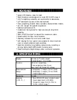 Preview for 3 page of Lutron Electronics SL-4011 Operation Manuals