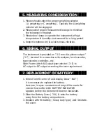 Preview for 7 page of Lutron Electronics SL-4011 Operation Manuals